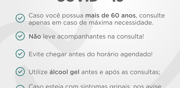 OrientaÃ§Ãµes - COVID-19
