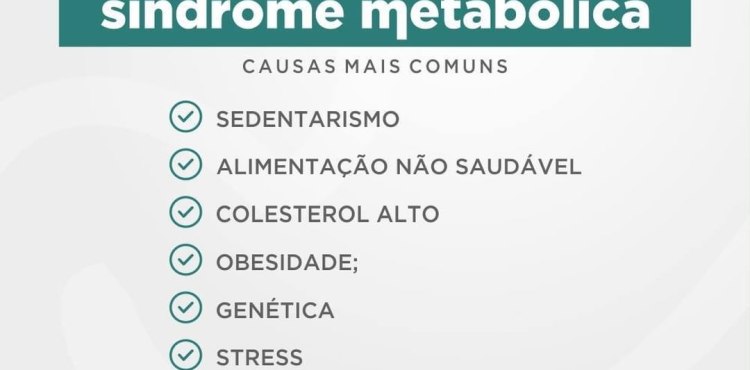 SÃ­ndrome MetabÃ³lica: Causas mais comuns
